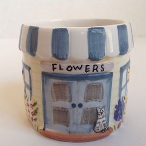 *Our Town Ceramic Votive Candle Holder #10181 (NWT) #1